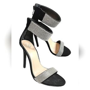 Windsor Skylar Rhinestone Stiletto Heels Size 7